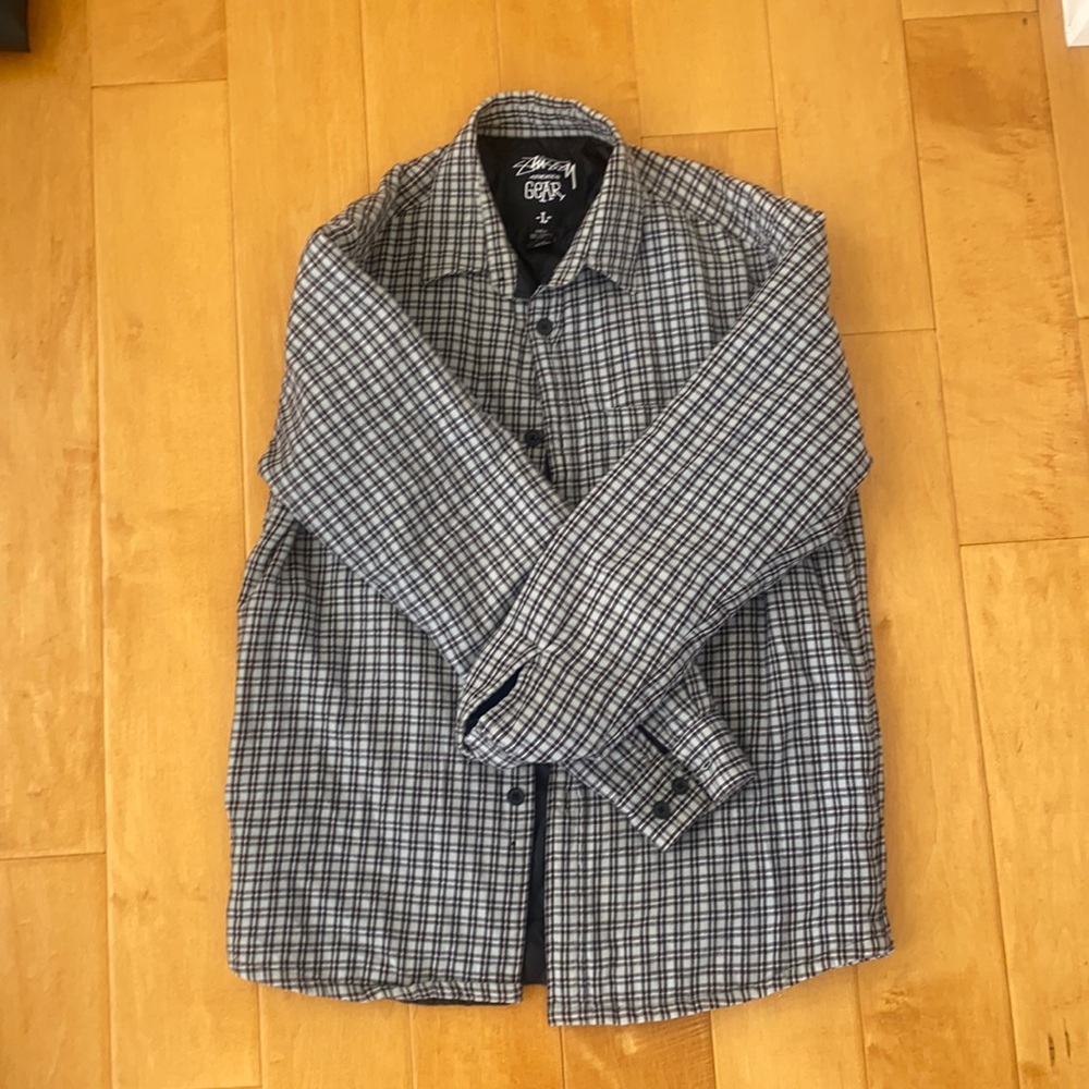 Stussy insulated flannel
